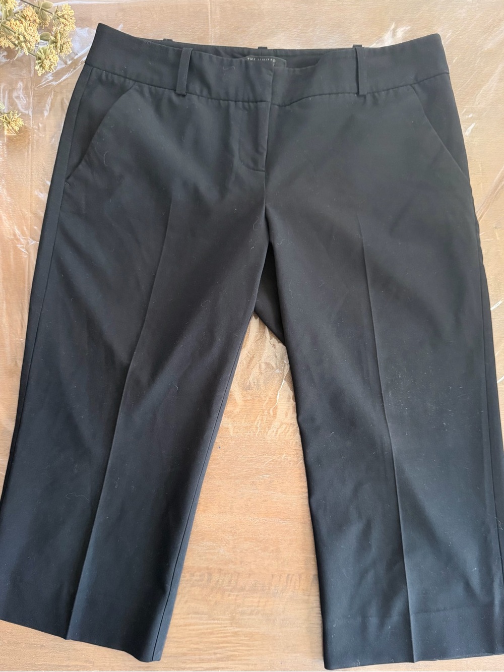 The Limited Black Tailored Capri Pants